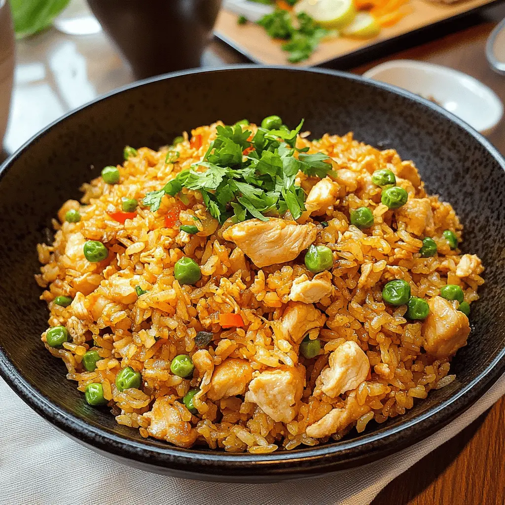 Easy Restaurant-Style Chicken Fried Rice Recipe