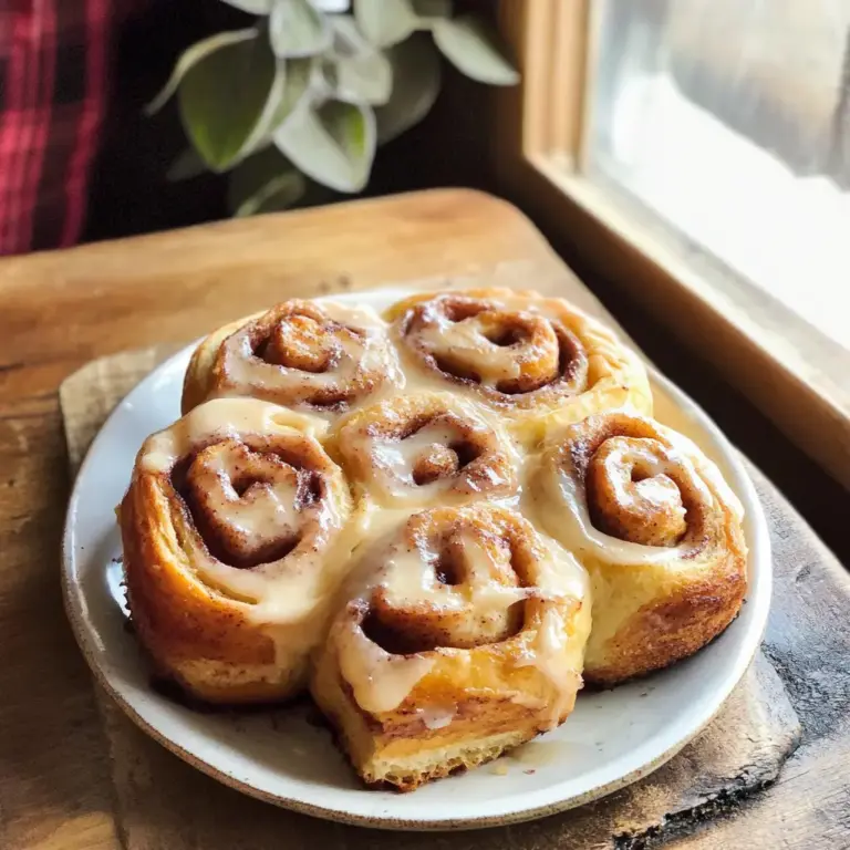 Easy Overnight Sourdough Cinnamon Rolls – Gooey, Soft & Made for Mornings