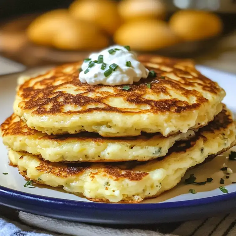 Fluffy Cottage Cheese Pancakes – Light, Protein-Packed, and Totally Delicious!