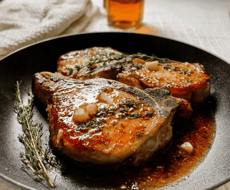 Easy Pork Chop Brine for Juicy, Tender Meat