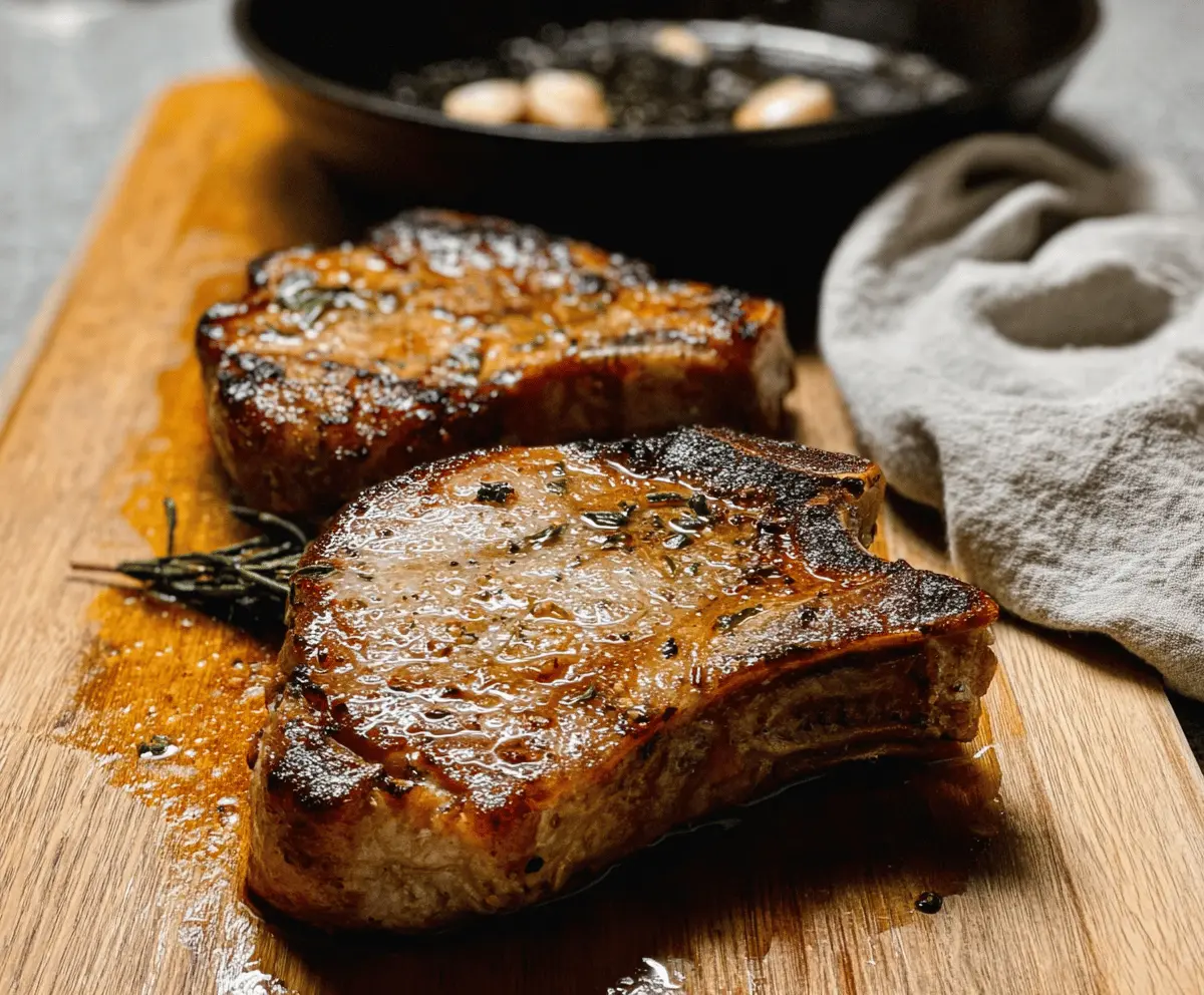 Easy Pork Chop Brine for Juicy, Tender Meat