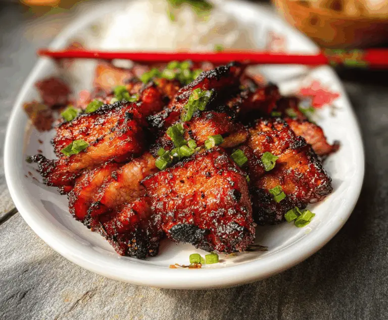 Easy Chinese BBQ Pork Recipe for Beginners