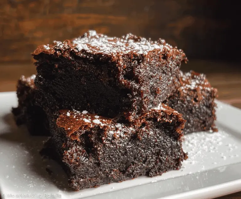 Fudgy Zucchini Chocolate Brownies Recipe