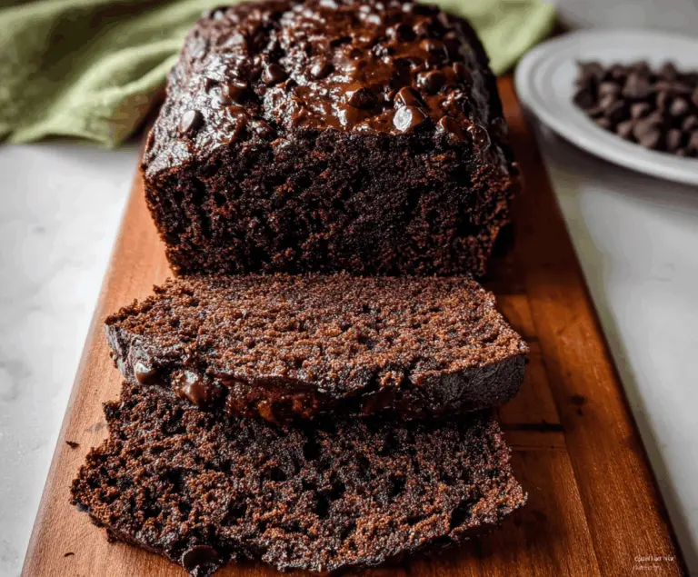 Super Moist Double Chocolate Zucchini Bread Recipe