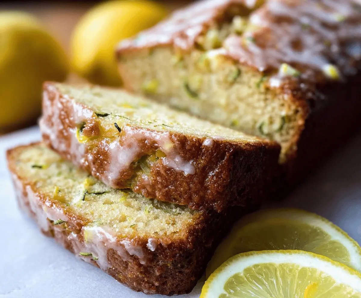 Pioneer Woman’s Refreshing Lemon Zucchini Bread