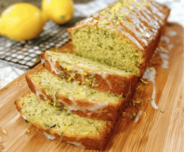 Moist Lemon Zucchini Bread Recipe