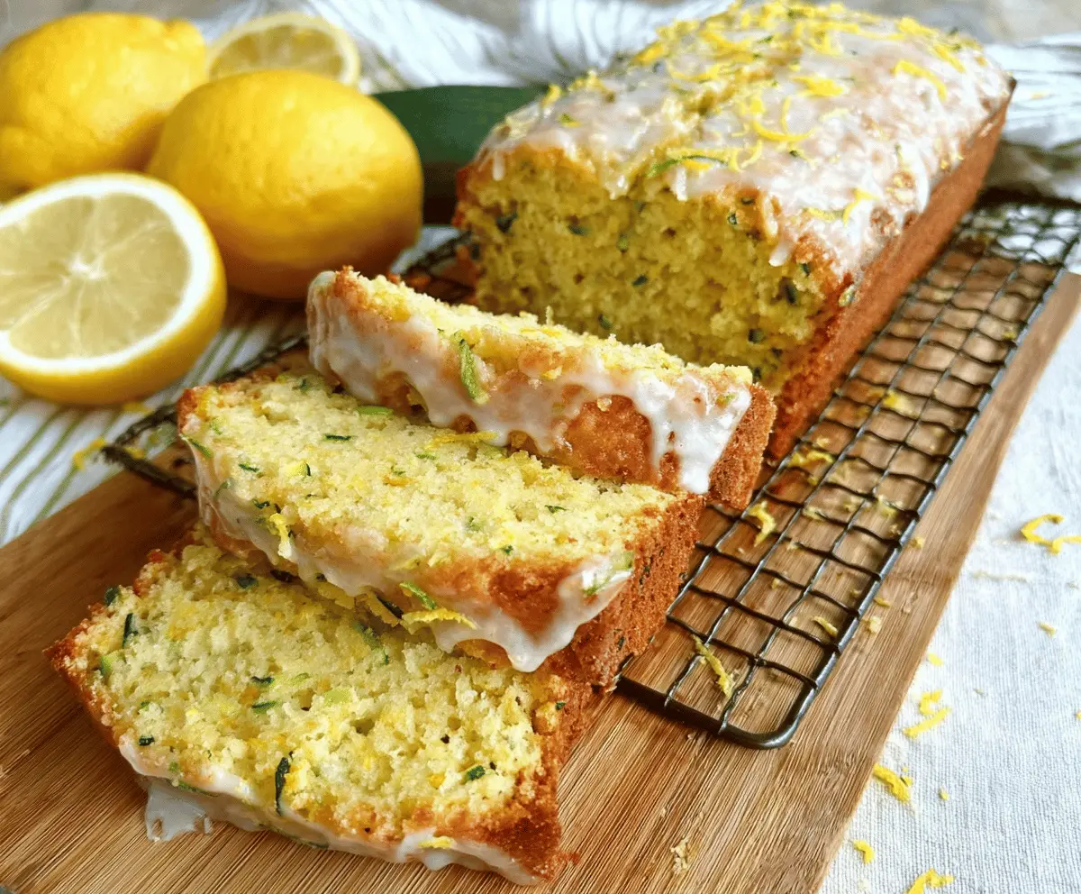Moist Lemon Zucchini Bread Recipe