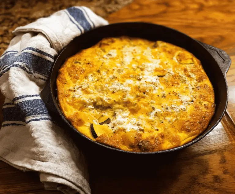 Easy Green Chile Yellow Squash Casserole Recipe