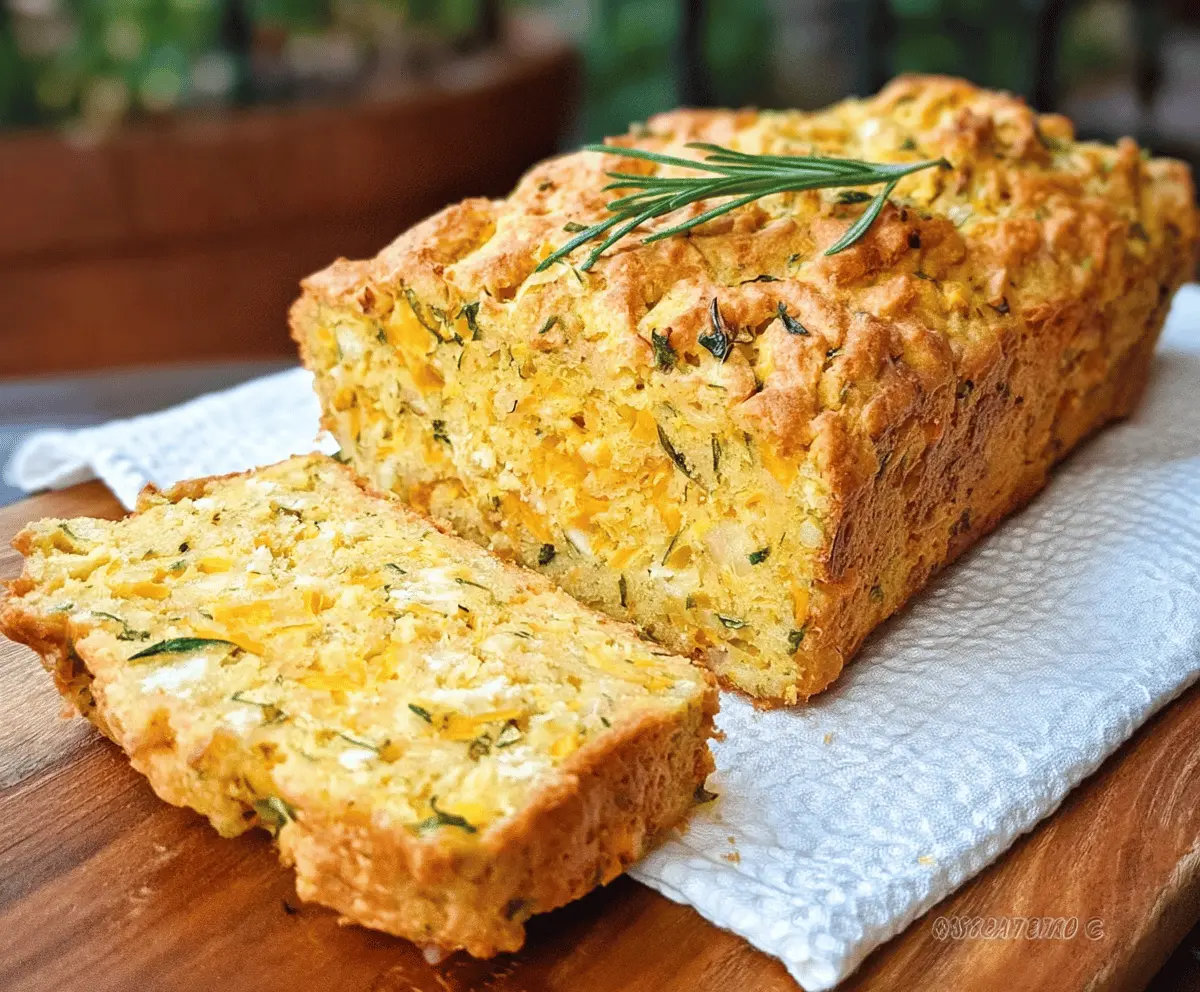 Herb and Cheddar Squash Bread Recipe