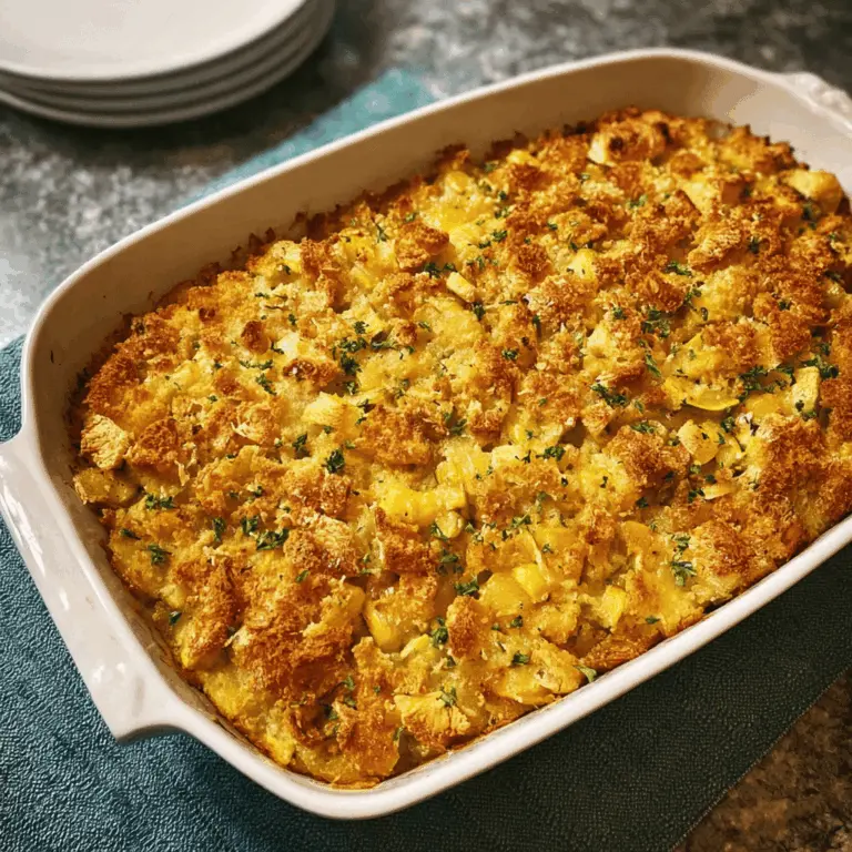 Easy Southern Squash Casserole Recipe