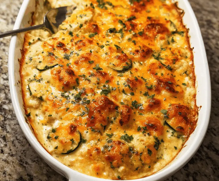 Easy Chicken Zucchini Casserole Recipe