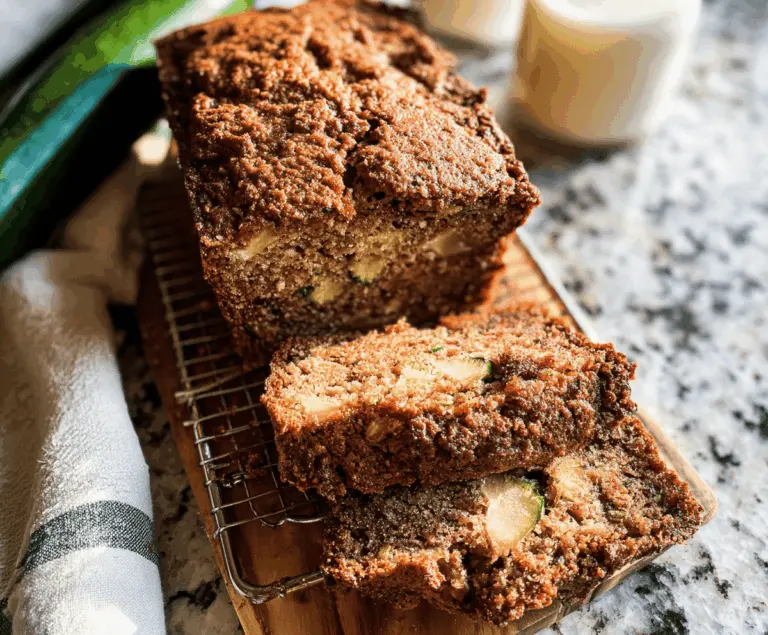 Moist Apple Zucchini Bread Recipe