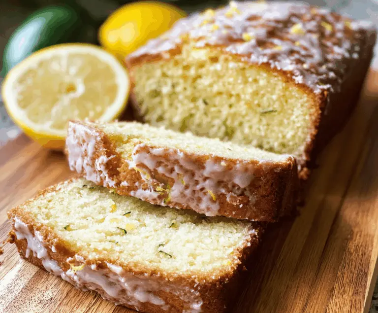 Moist Lemon Zucchini Bread Recipe