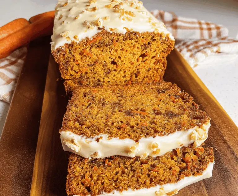 Moist and Easy Carrot Bread Recipe