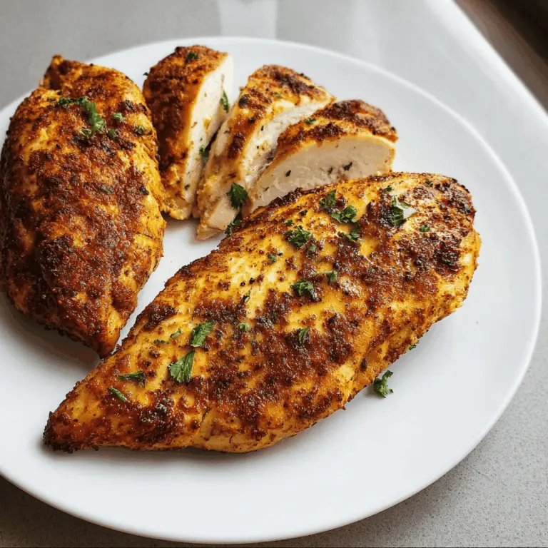 Juicy Air Fryer Chicken Breasts Recipe