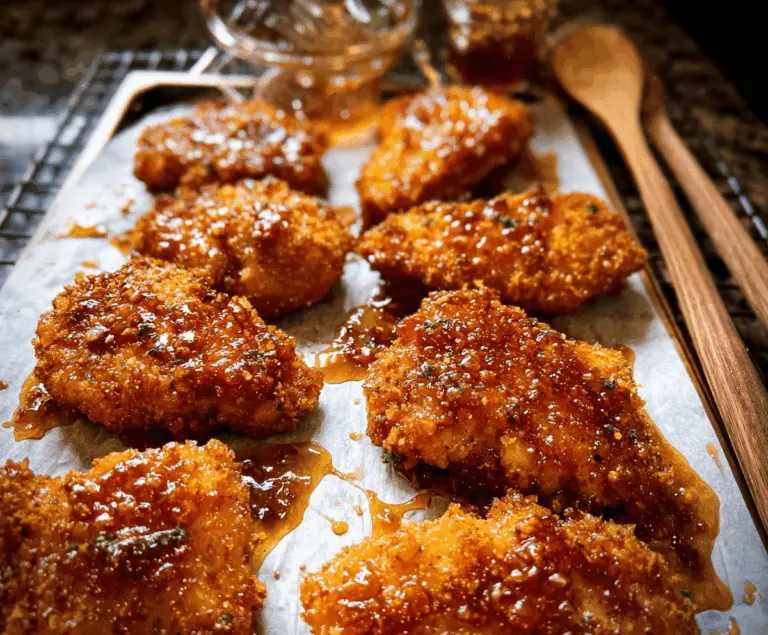 Crispy Baked Hot Honey Chicken Recipe