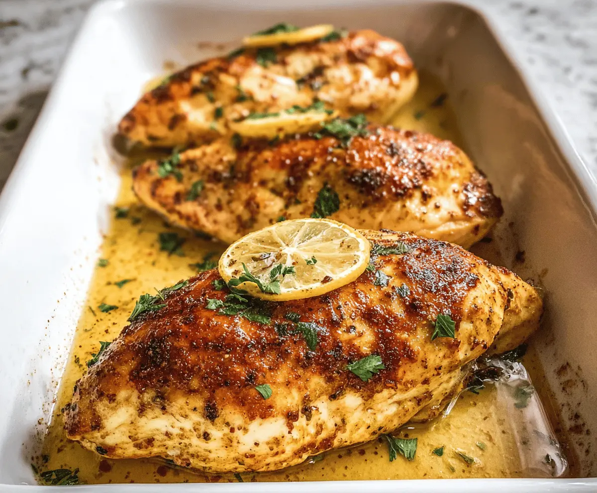 Easy Oven Baked Chicken Breast Recipe
