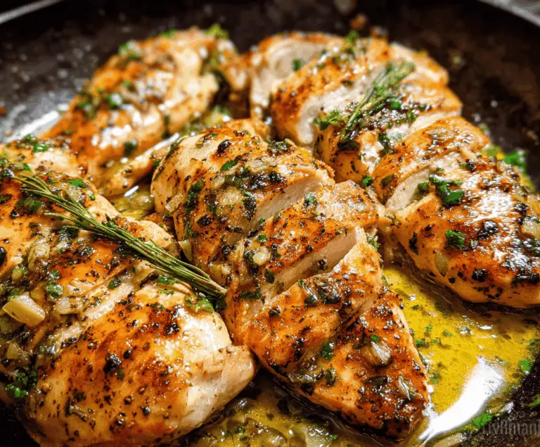 Easy Garlic Butter Chicken Recipe