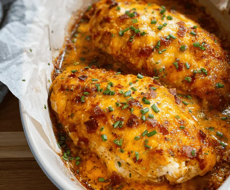 Easy Baked Crack Chicken Breasts Recipe