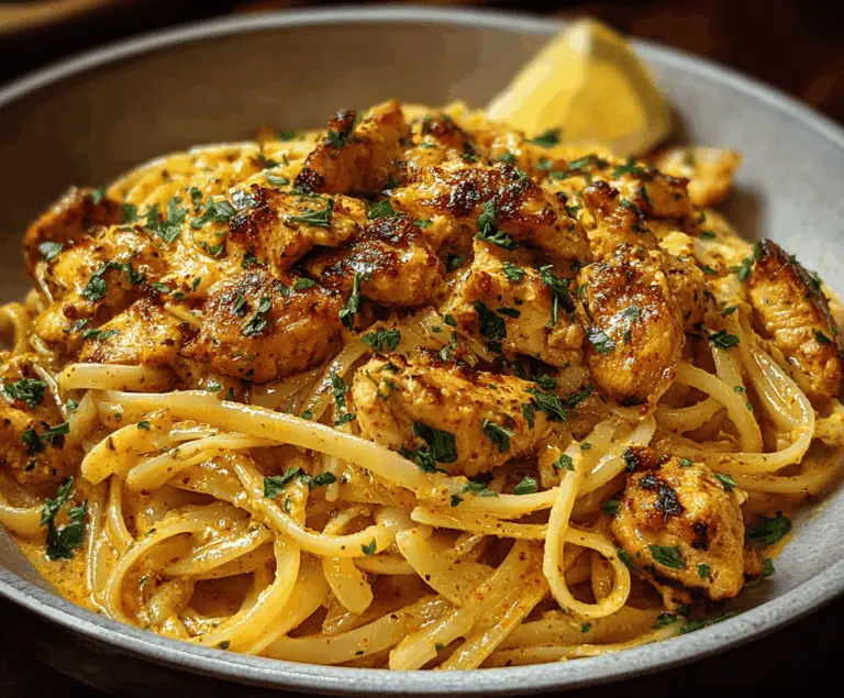 Easy Cowboy Butter Chicken Linguine Recipe