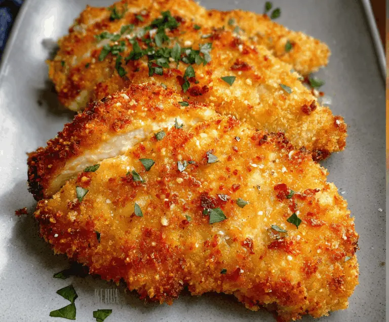 Crispy Air Fryer Parmesan Chicken with Mayo