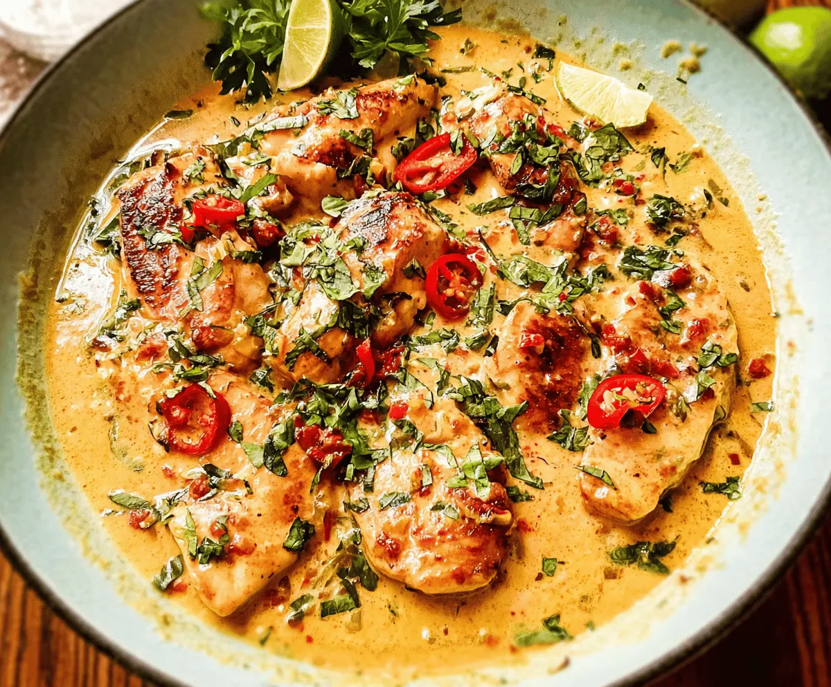 Creamy Coconut Milk Chicken Recipe for Easy Dinners