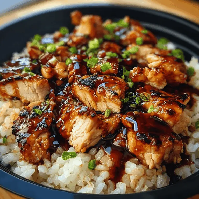 Easy Honey BBQ Chicken and Rice Recipe