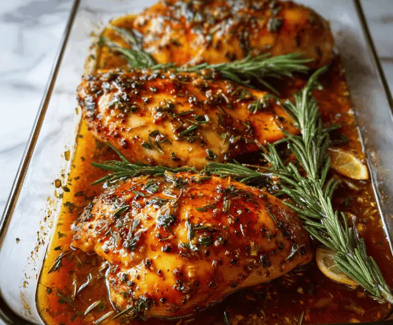 Easy Baked Honey Dijon Chicken Recipe