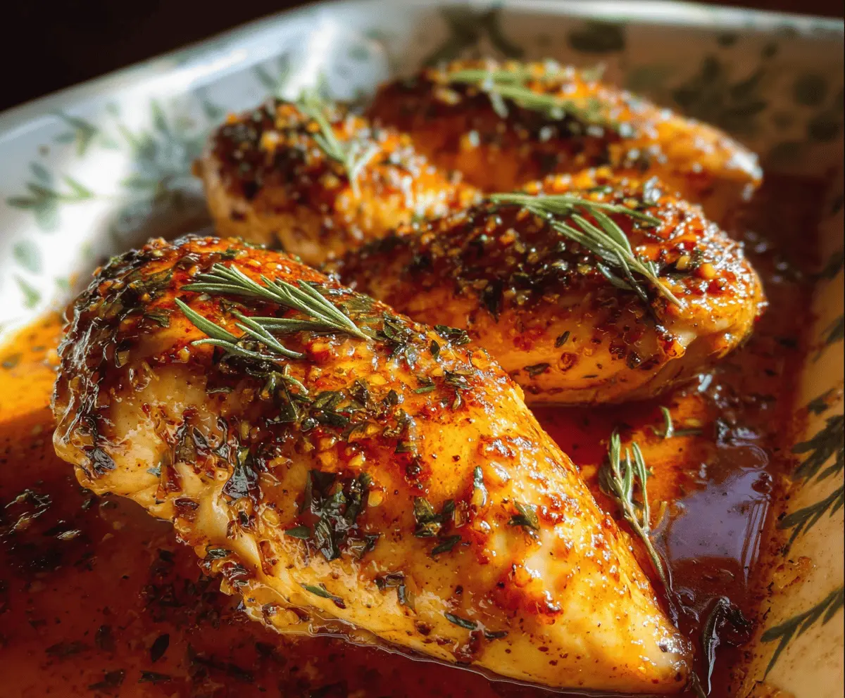 Easy Baked Honey Dijon Chicken Recipe