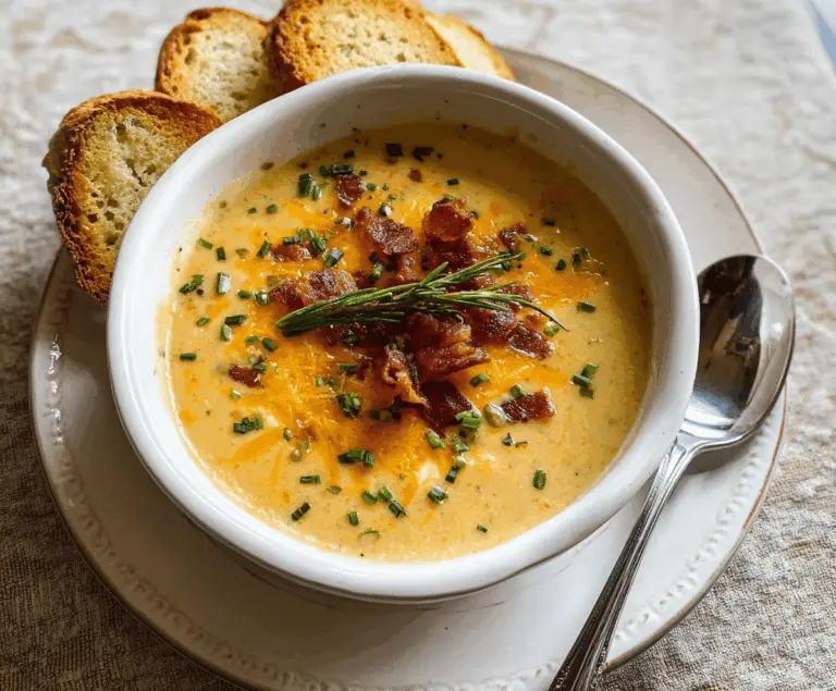 Easy Crockpot Potato Soup Recipe for Cozy Meals