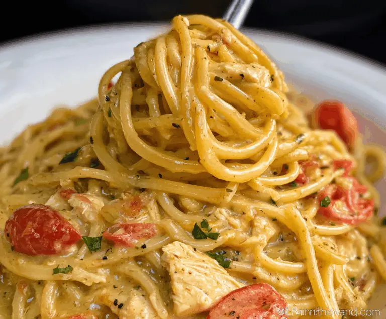 Easy Crockpot Chicken Spaghetti Recipe for Busy Weeknights