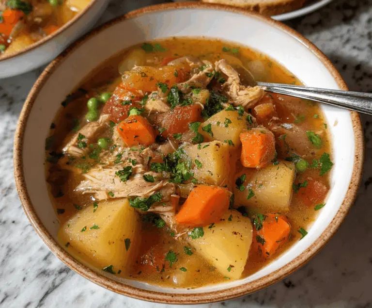 Easy Slow Cooker Chicken Stew for Cozy Dinners