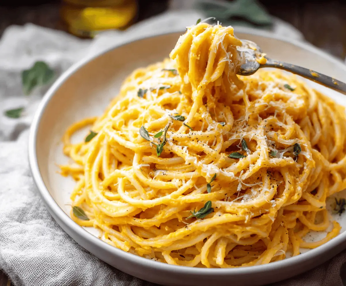 Butternut Squash Pasta Sauce