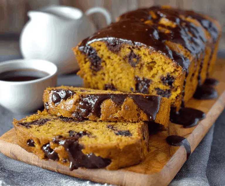 Decadent Pumpkin Bread with Chocolate Chips