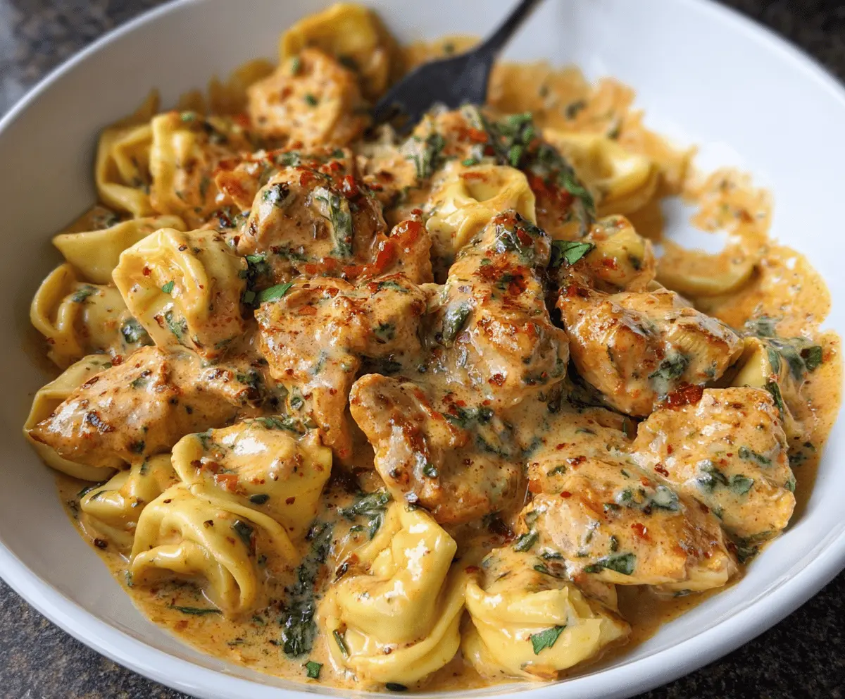 Marry Me Chicken Tortellini
