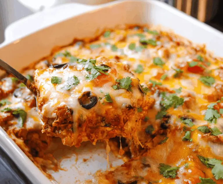 Chicken Burrito Casserole