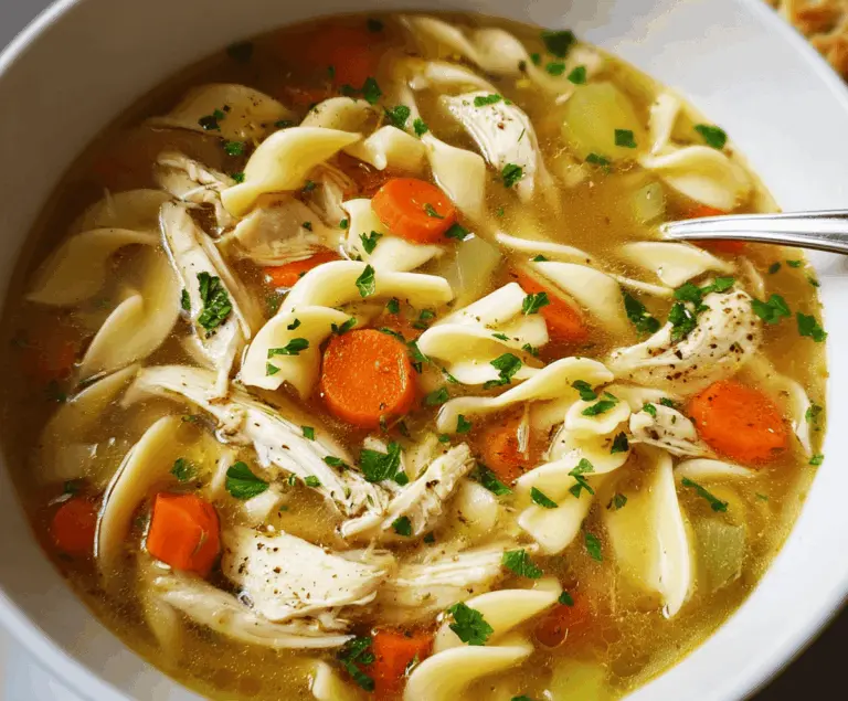 Chicken Noodle Soup