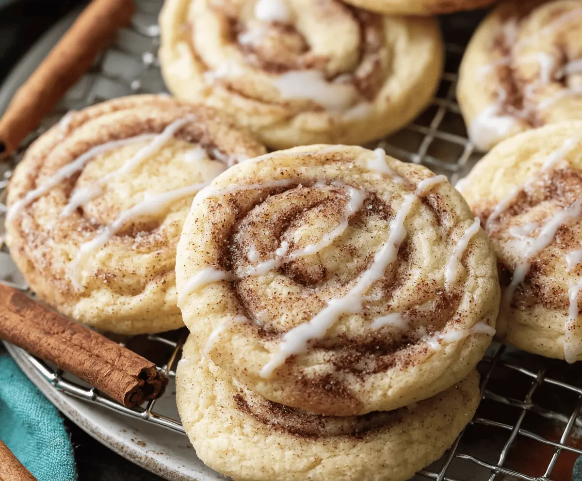 Cinnamon Roll Sugar Cookies