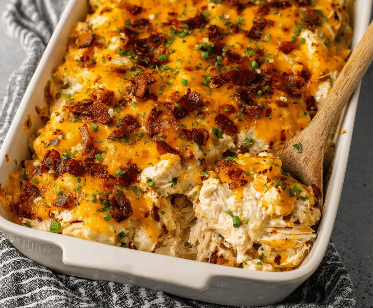 Crack Chicken Casserole Recipe