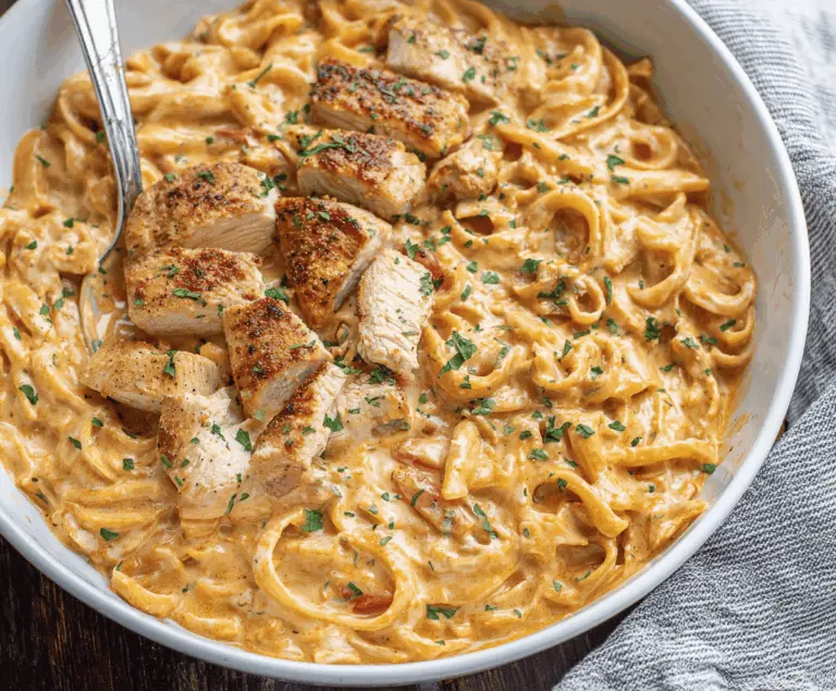 Crock pot creamy cajun chicken pasta