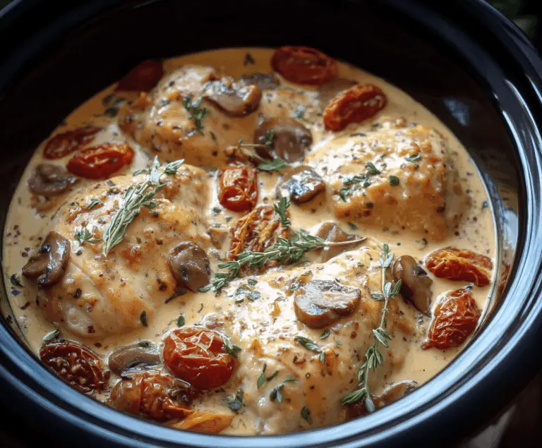 Dump & Go MARRY ME CHICKEN – Creamy, Dreamy, Crockpot Magic!