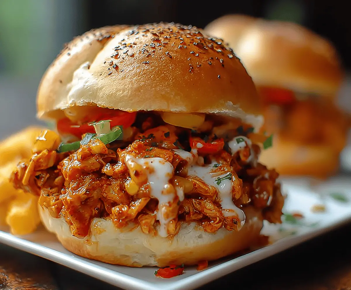 Easy Cajun Chicken Sloppy Joes – Spicy & Flavorful Dinner Idea