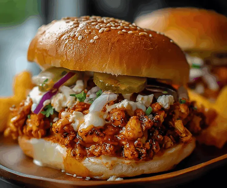Easy Cajun Chicken Sloppy Joes Recipe