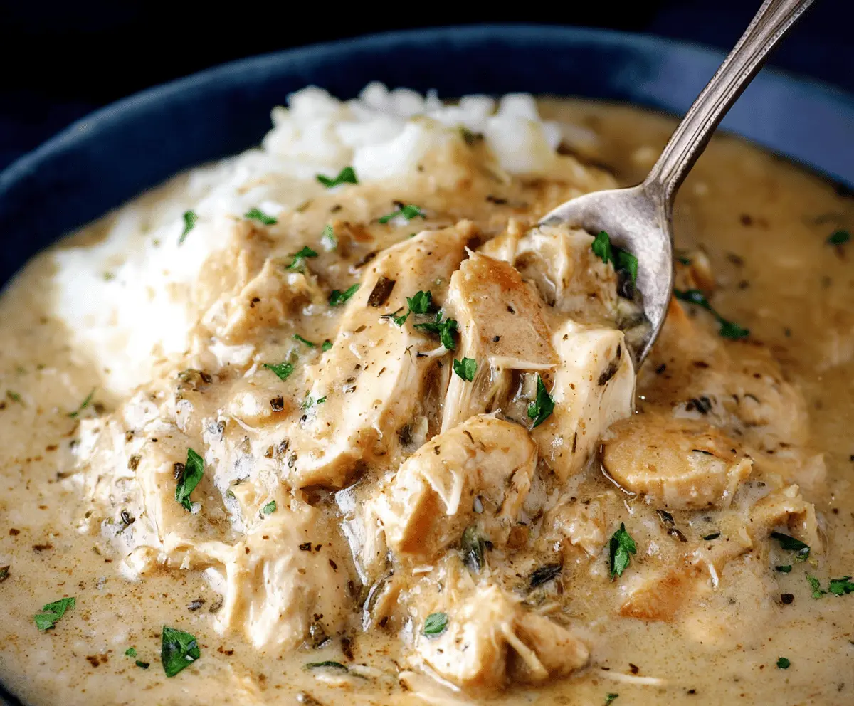 Easy Crockpot Chicken and Gravy Recipe for Tender, Comforting Dinner