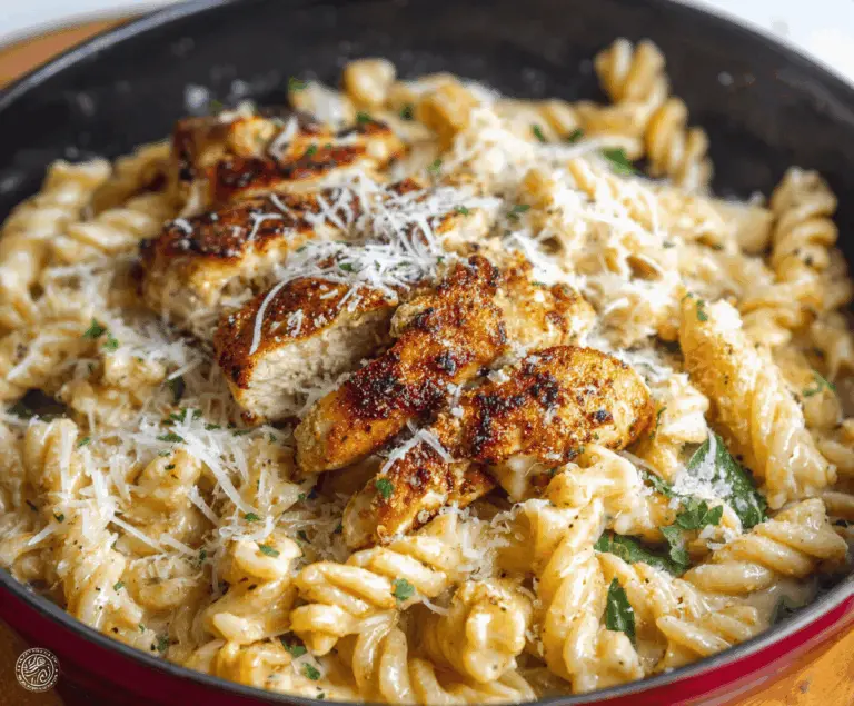 Easy Parmesan Chicken Pasta