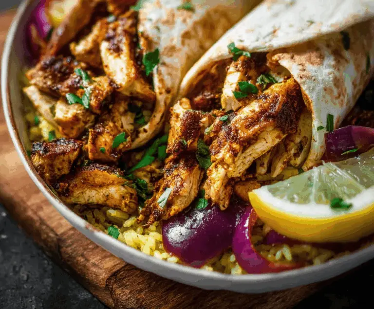 Easy Slow Cooker Chicken Shawarma Recipe