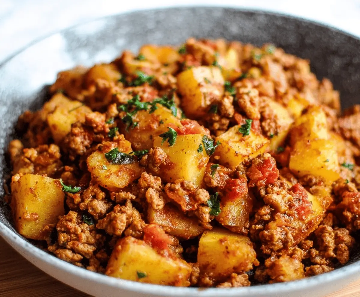 Easy Ground Turkey and Potatoes Recipe for Quick Dinner