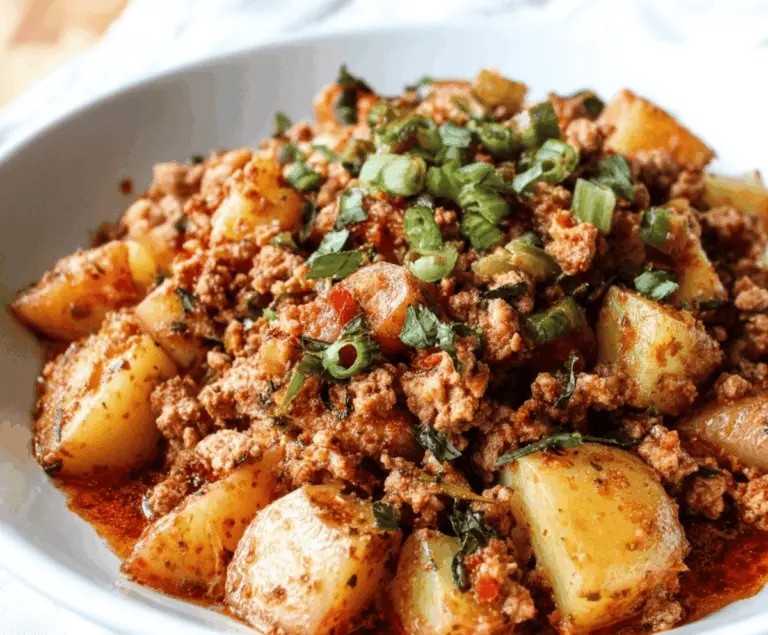 Ground Turkey with Potatoes