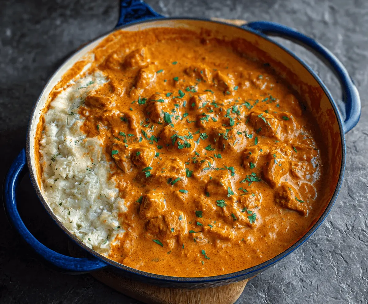 Homemade Butter Chicken
