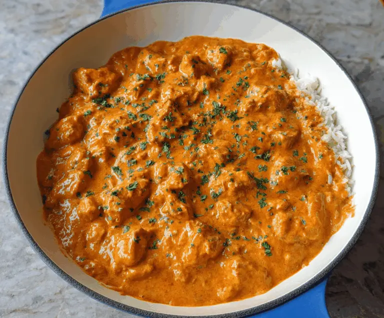 Homemade Butter Chicken